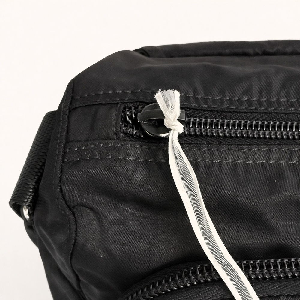 Prada Black Tessuto Nylon Messenger Bag - Picture 8 of 11
